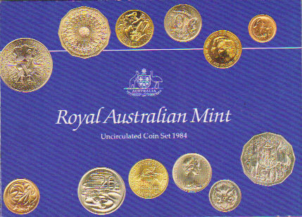 1984 Australia Mint Set (Yellow plastic) K000011
